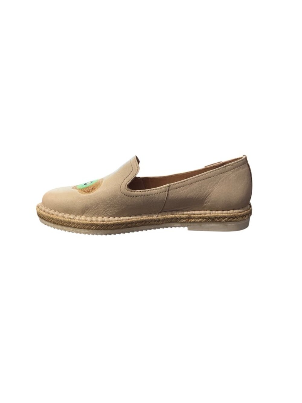 Pikolinos Womens 38 US 7.5 Espadrille Cadamunt Loafer Leather Slip-On Fruit Kiwi - Picture 10 of 10